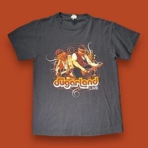 Delta Sugarland Black Graphic Country Music Tshirt Size Medium - "Sammy"